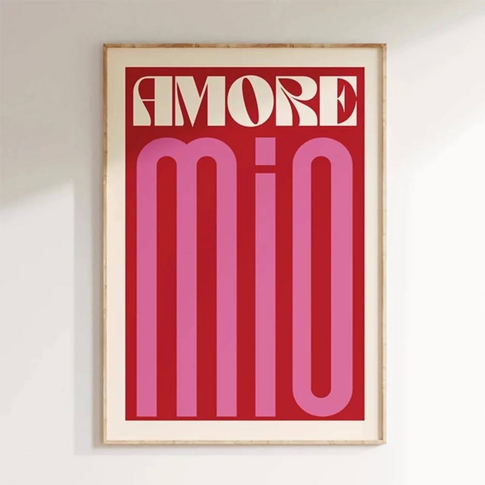 3 Affiche Decoration Murale 30x40 Poster Phrase Impression sur Toile pour Salon Deco Murale Pop Art Chambre Adulte Cadeau sans Cadre - 4
