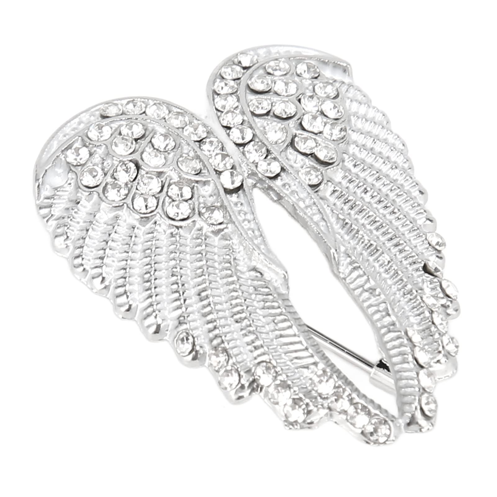 Pince à Cheveux Ailes D'ange Femme Epingles Brilliant Strass Bijoux Perle Mode