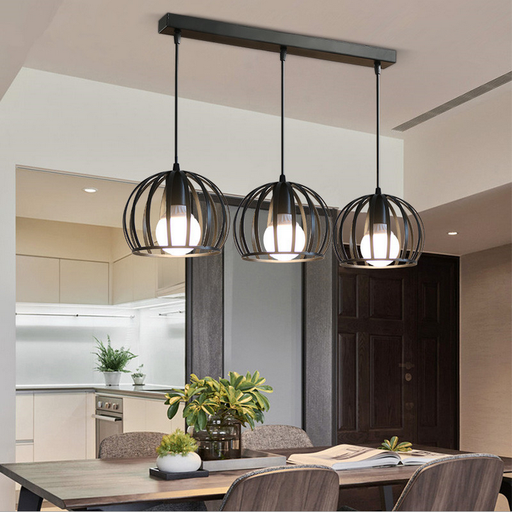 Lustre Lampadaire En Aluminium Design Industriel Vintage - Italie - Argenté