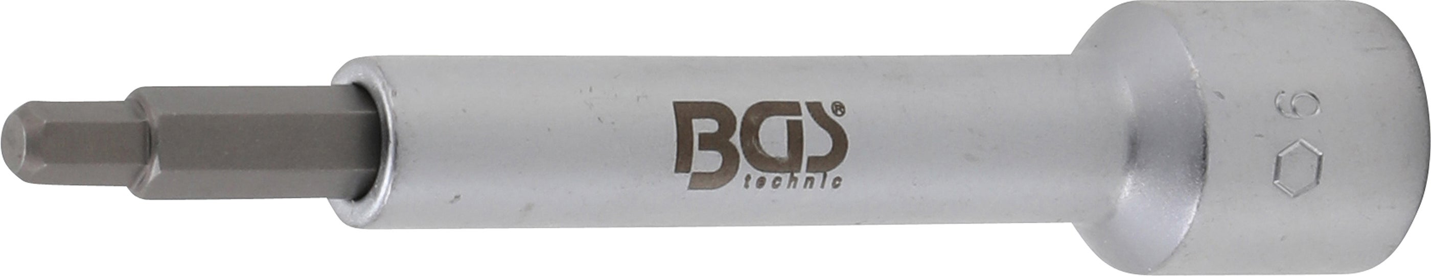 BGS bit udarowy profil wewnętrzny kwadrat 12,5 mm (1/2") wewnętrzny sześciokątny 6 mm - 2087-H6
