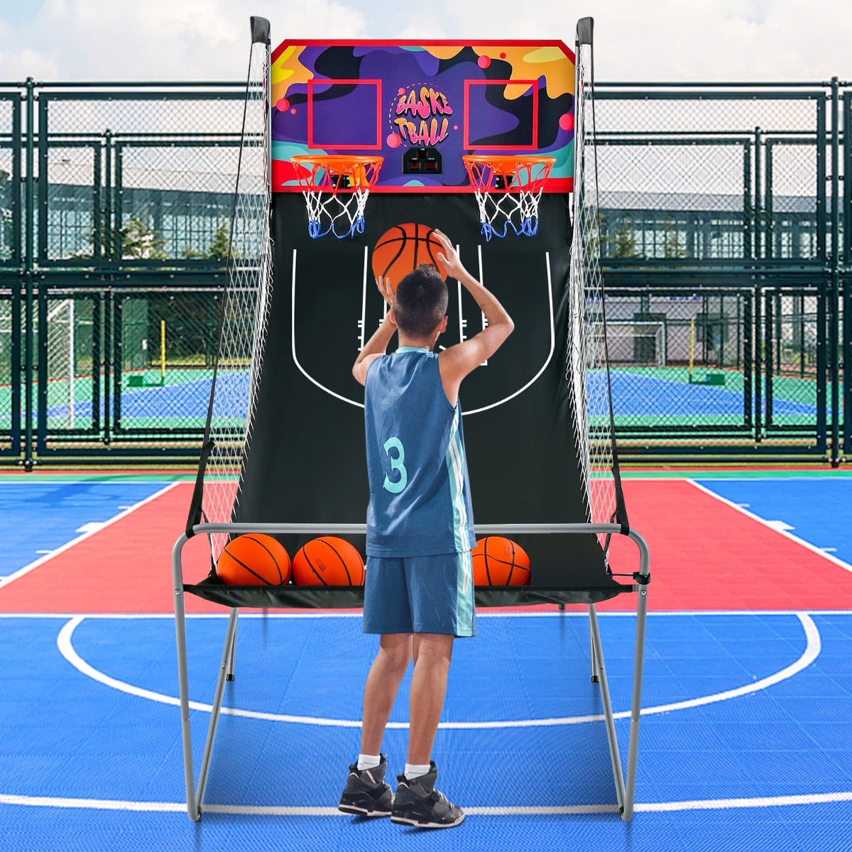 Zwxqe Compteur De Scores Portable - Étanche Pour Basket