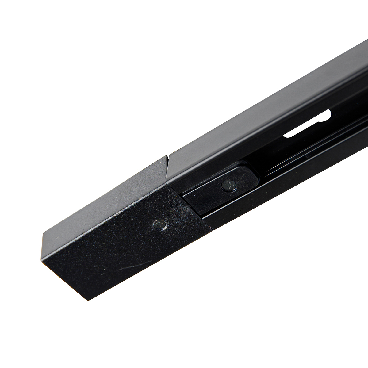 Système d'éclairage sur rail moderne avec 6 spots noirs monophasés 300 cm - Iconic Jeana - 7