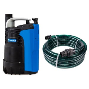 Kärcher Kit Tuyau Plat En Textile 10 M Et Collier De Serrage, Gris, (L