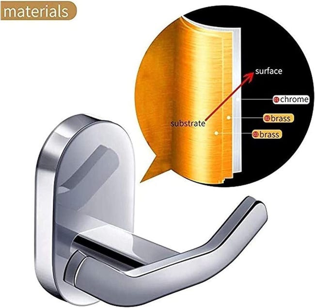 Ganci A Cuore Per Parete - 6 Pezzi In Metallo, Per Bagno, Cucina, Ufficio, Decorativi E Funzionali! - Foto 12