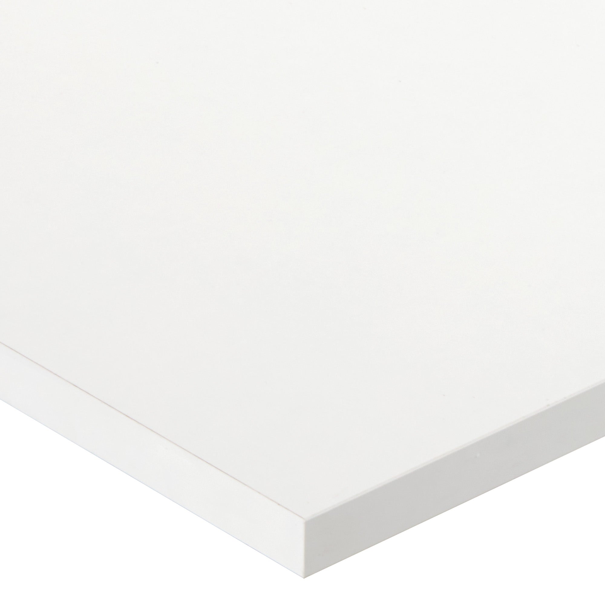 Tablakala Piano in legno per scrivania, 140x70 cm, Spessore 3 cm, Finitura bianca, Compatibile con scrivania regolabile in altezza, Pannello in legno - 8