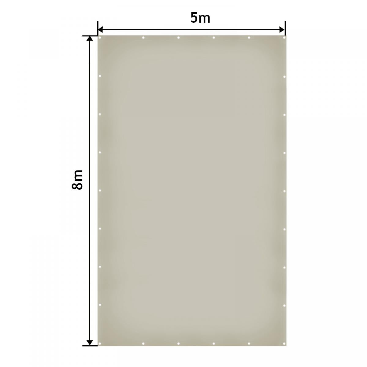 Telo Telone PVC 650 G/mq Prima Scelta Ideale Da -30° A 70°C 10x9 Metr