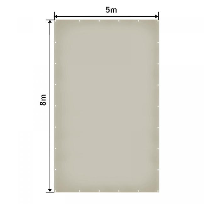 Telo Telone PVC 650 G/mq Prima Scelta Ideale Da -30° A 70°C 10x9 Metr