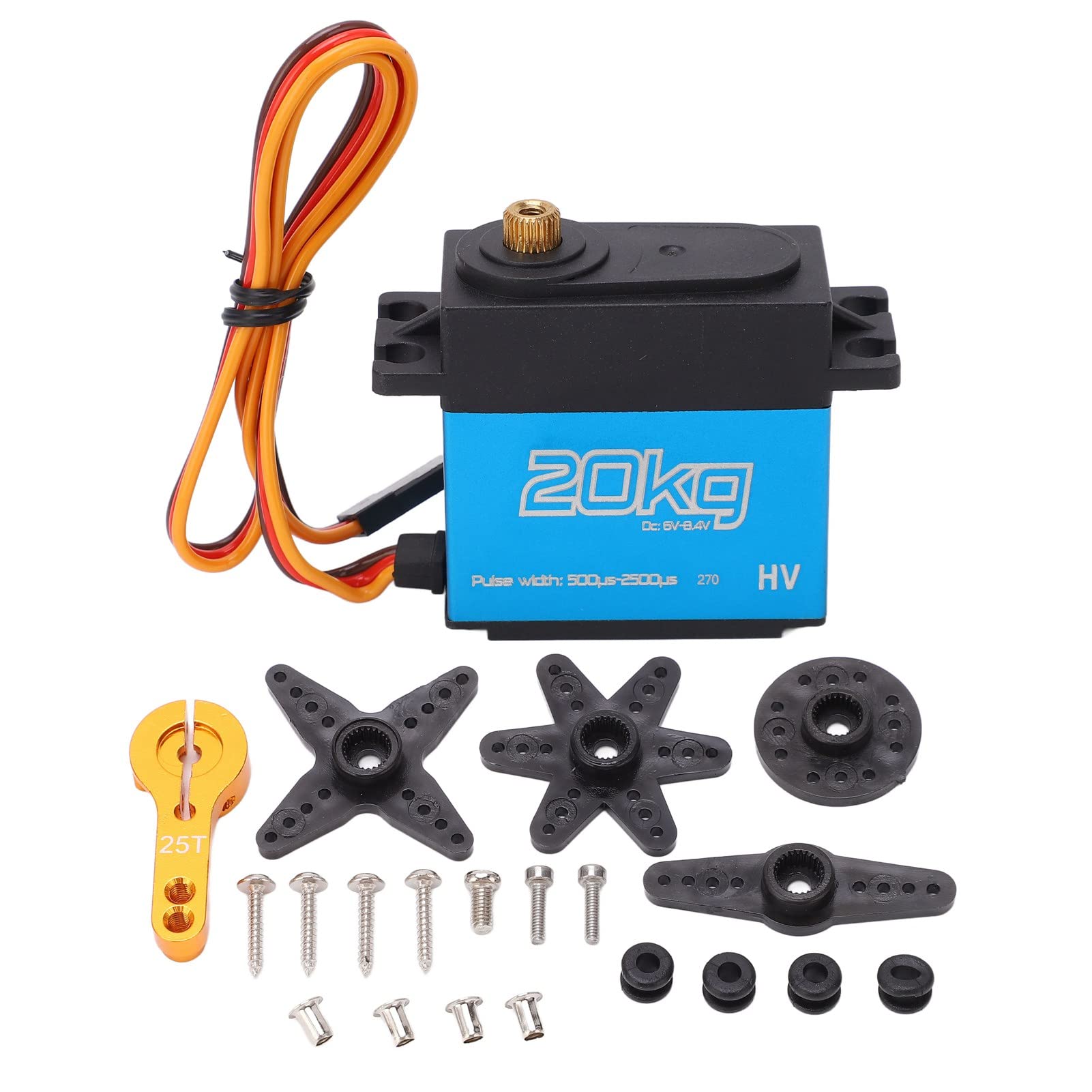 Servo Numérique 17g Pour Camion RC WPL1625 - Plastique étanche, Haute Précision - Faible Bruit Et Consommation - 5