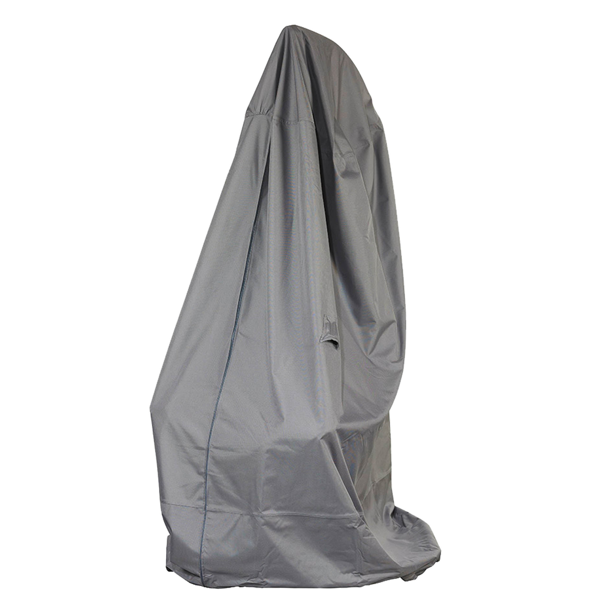 Mehr Garten - Wysokiej jakości pokrowiec ochronny na wiszące krzesła | Ø 100 x 190 cm | Solidny, wodoodporny i wytrzymały pokrowiec na wiszące krzesło