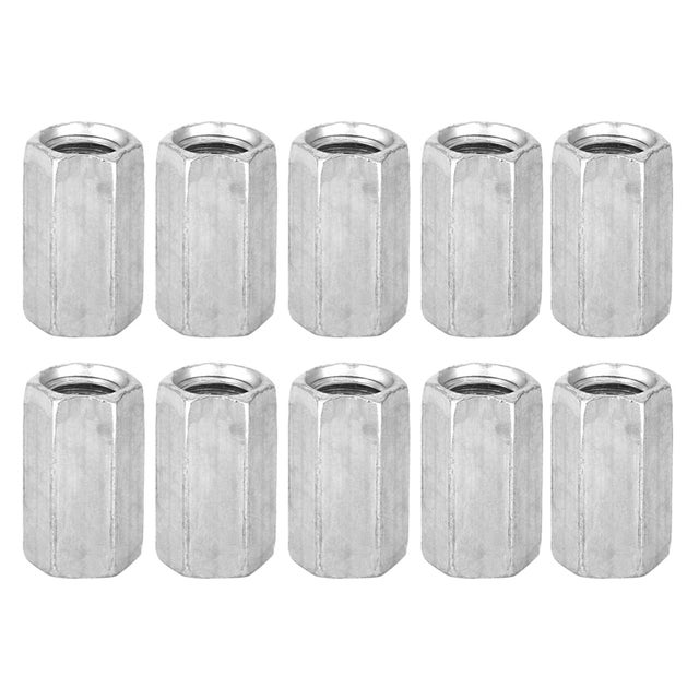 Adaptateur Douille Hexagonale Aexit 65mm Long - Écrou Setter Driver 6mm Diamètre Queue Ronde - Gris 970B708
