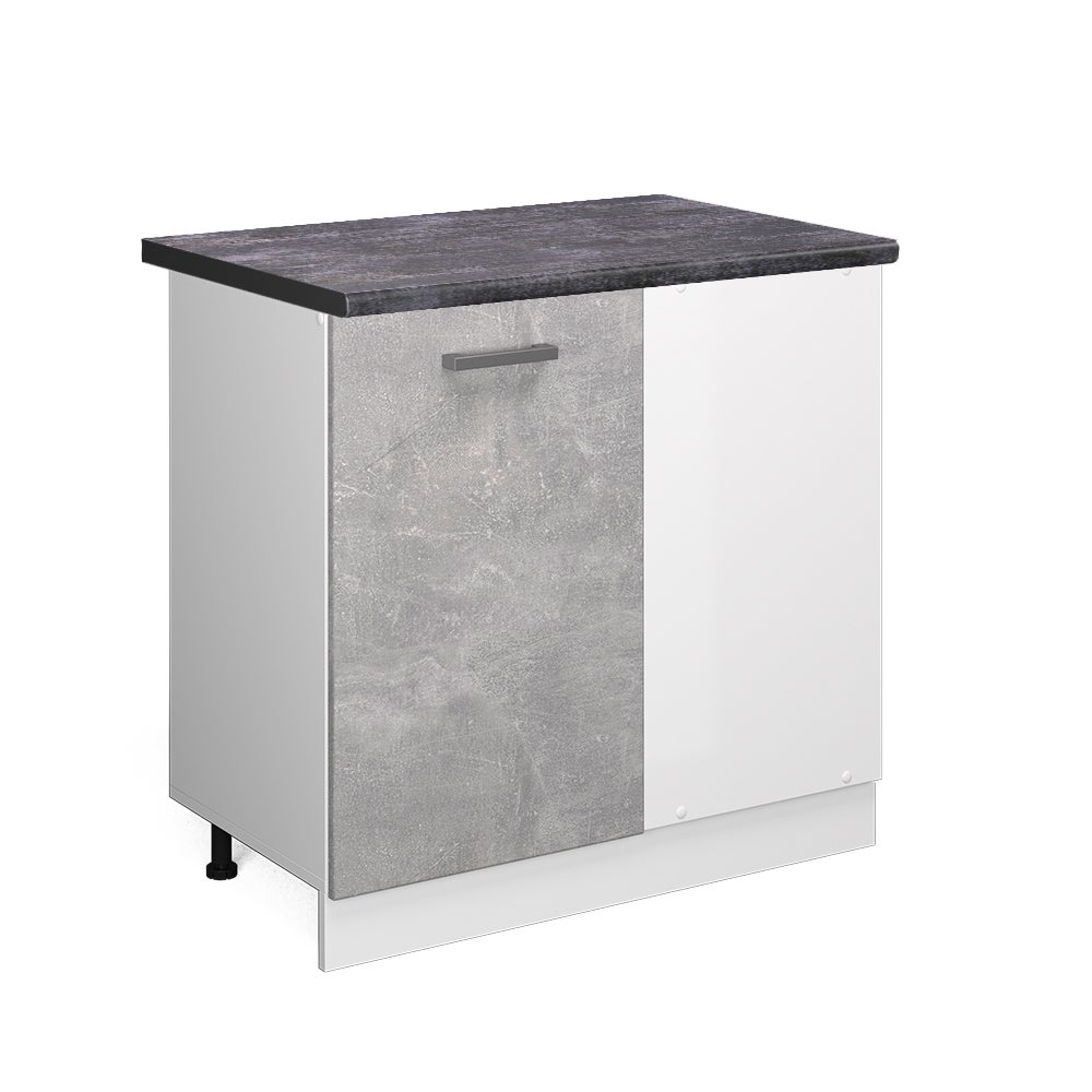 Vicco Szafka narożna R-Line, Beton, 86 cm , BP Antracyt