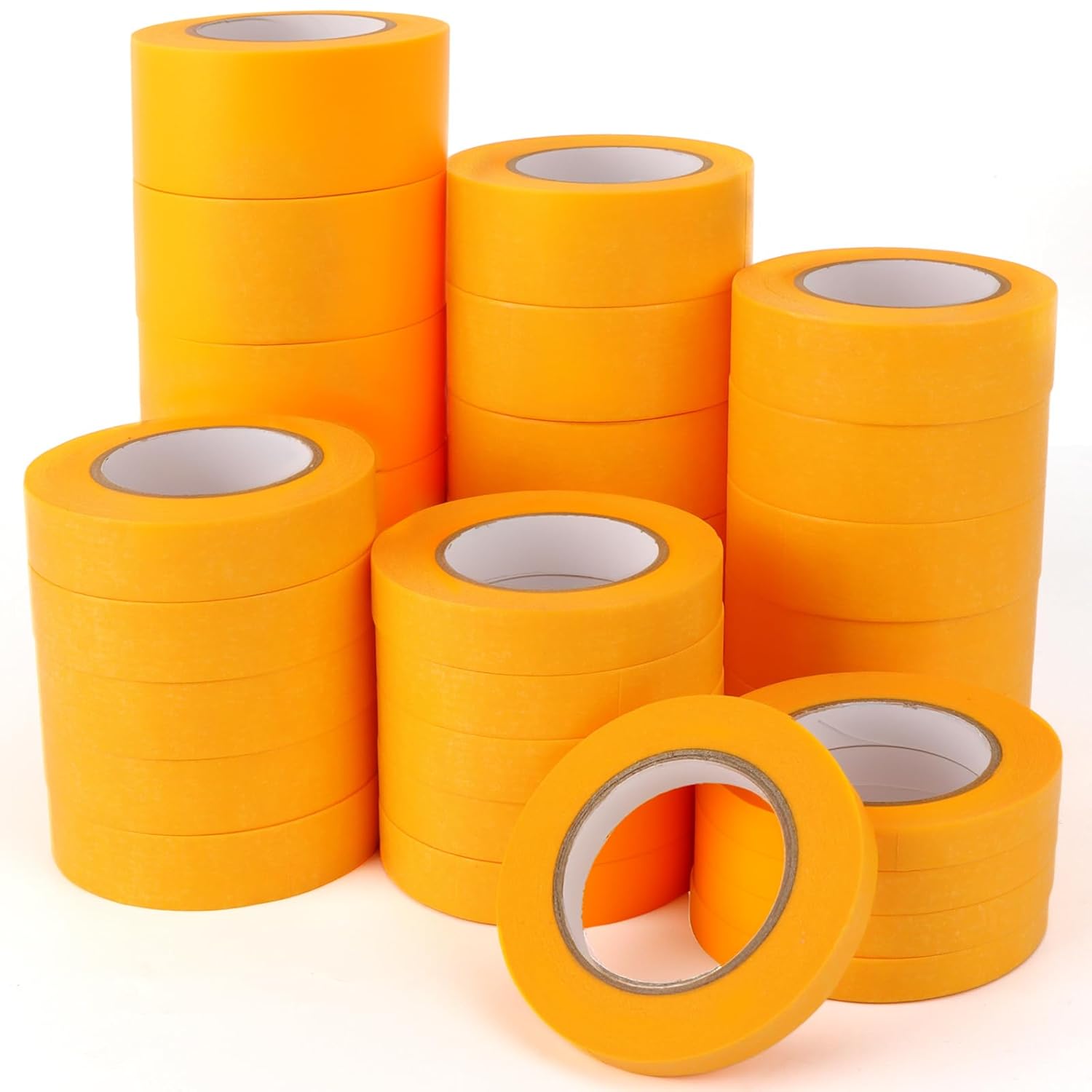 30 rolek taśmy maskującej do malowania i maskowania – 8/12/15/20/24/30 mm x 20 m – taśma maskująca samoprzylepna – odporna na wysokie temperatury (pom