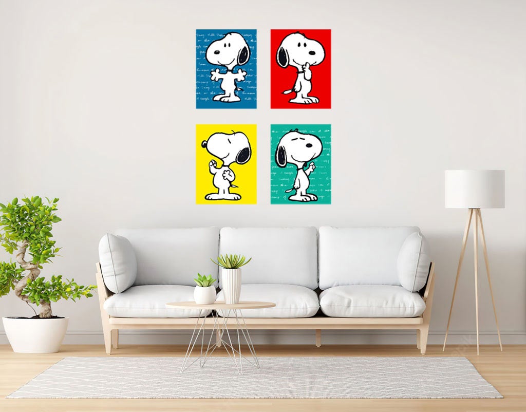 Adesivo Auto Snoopy Gesar 9x11cm - Vinile Di Alta Qualità, Resistente Alle Intemperie - Foto 2