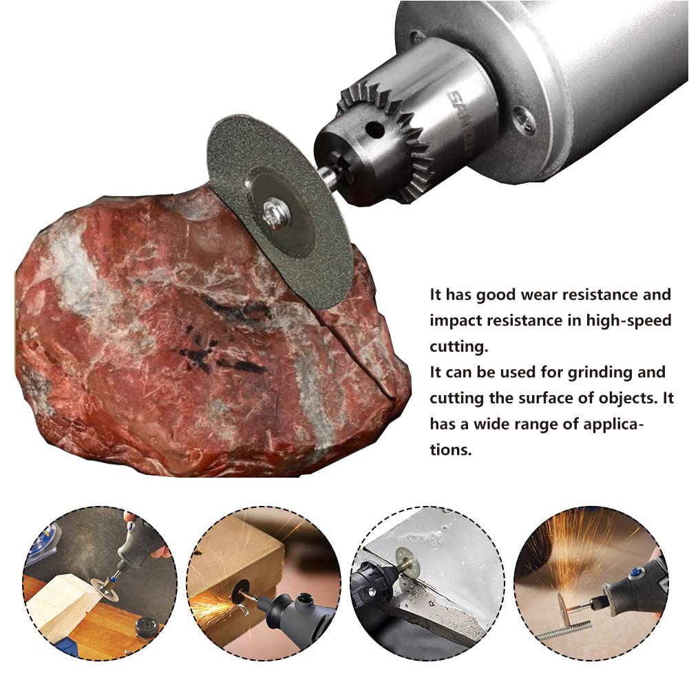 10 Disques Diamant 76mm – Coupe Pierre, Carrelage, Disques à Tronçonner Haute Précision - 4