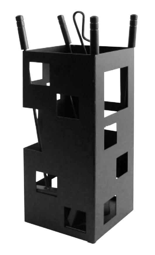 JOGO LAREIRA 4 PCS QUADRADO