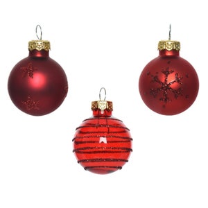 Ornements De Noël En Verre Acrylique - Boules Avec Oiseaux 3D - Décoration élégante Et Naturelle Pour Sapin