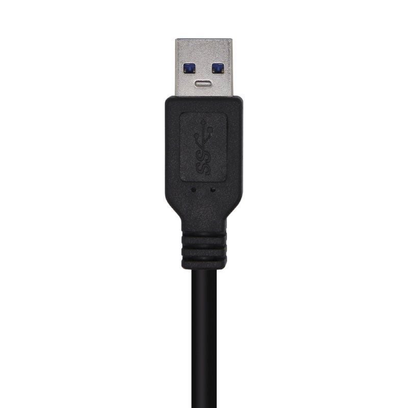 Cable USB 3.0 Aisens A105-0448/ USB Macho - USB Macho/ 3m/ Negro - Tienda on-line de Electrodomésticos IDEA