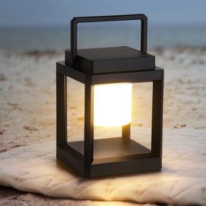 Lampe De Table Solaire MALUX Avec Télécommande - LED RVB, étanche IP44, Pour Jardin, Balcon, Terrasse