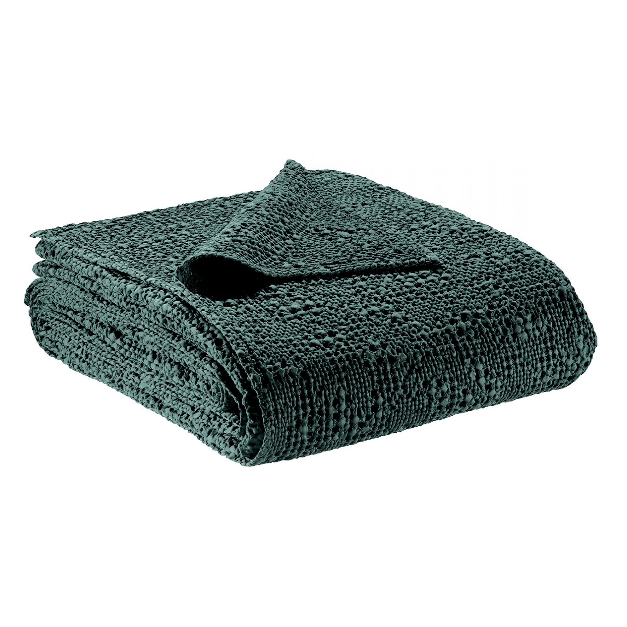 Manta de cama tana prusia 260 x 260 cm prusia 260 x 260 cm vivaraise