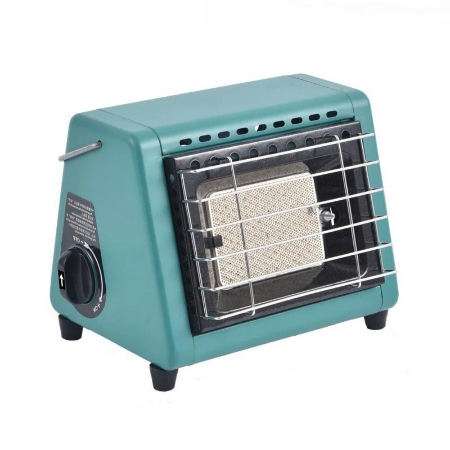 Sientice horno de mano para camping, mini calentador multifuncional, hornillo de mano metálico minimalista