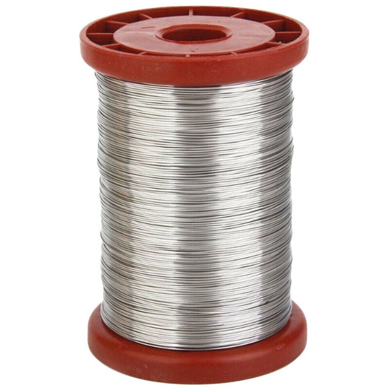 Narzędzia pszczelarskie #24 Drut do ula 0,55 mm Drut ze stali nierdzewnej 500 g