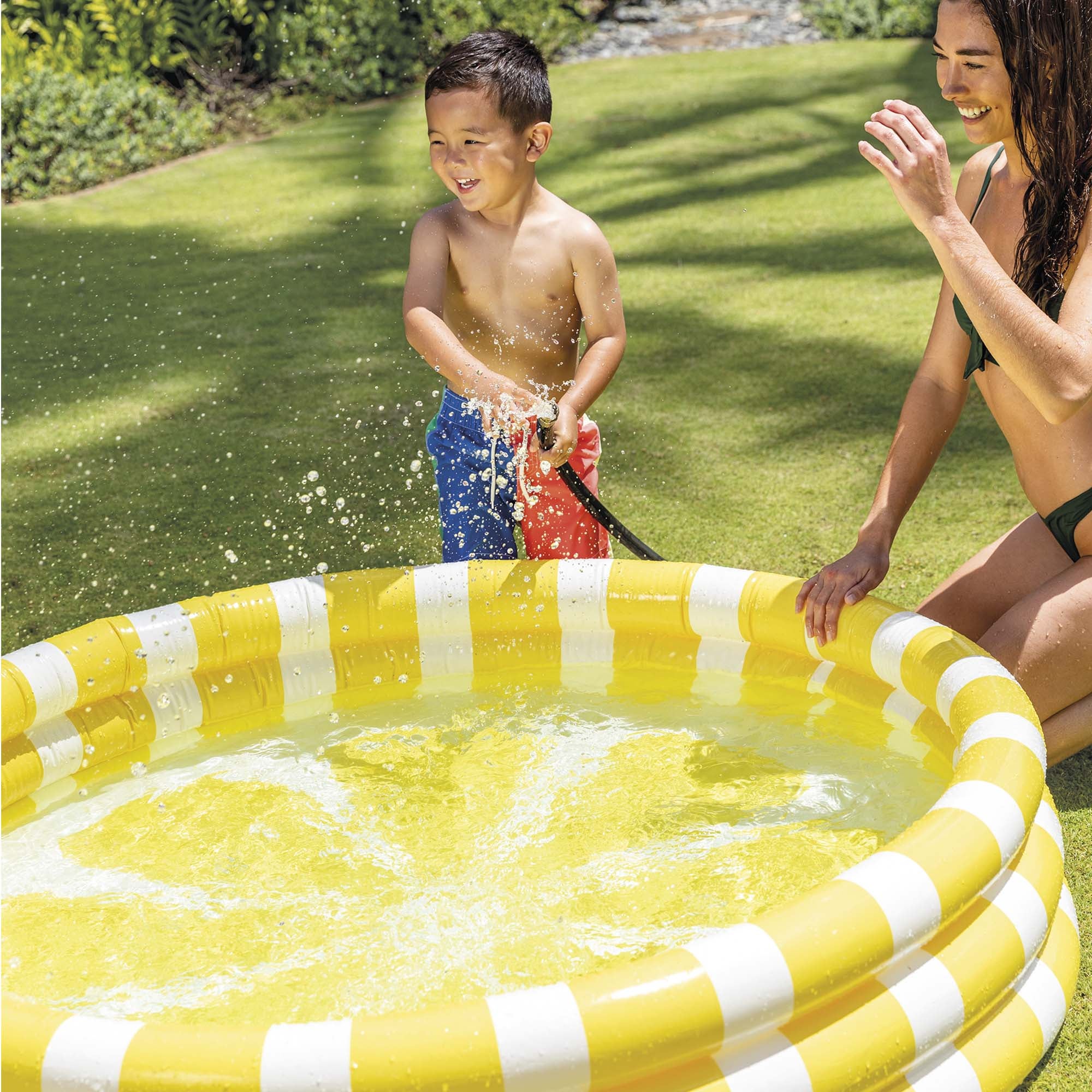 Piscinette gonflable Intex Citron - 6