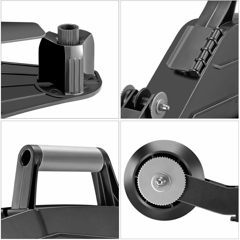 Banjo Plaquiste avec Roue d'Angle Intérieure, Changement Rapide, Sangles Réglables, pour Joint Panneau de Gypse, Usage Droite/Gauche - 4