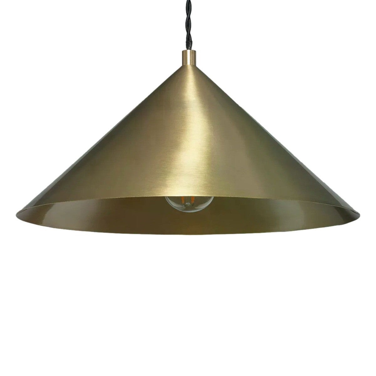 Lampa wisząca Horte złoto-czarna 1xE27x40W wym: 150 x 35 x 35 cm metal Abruzzo