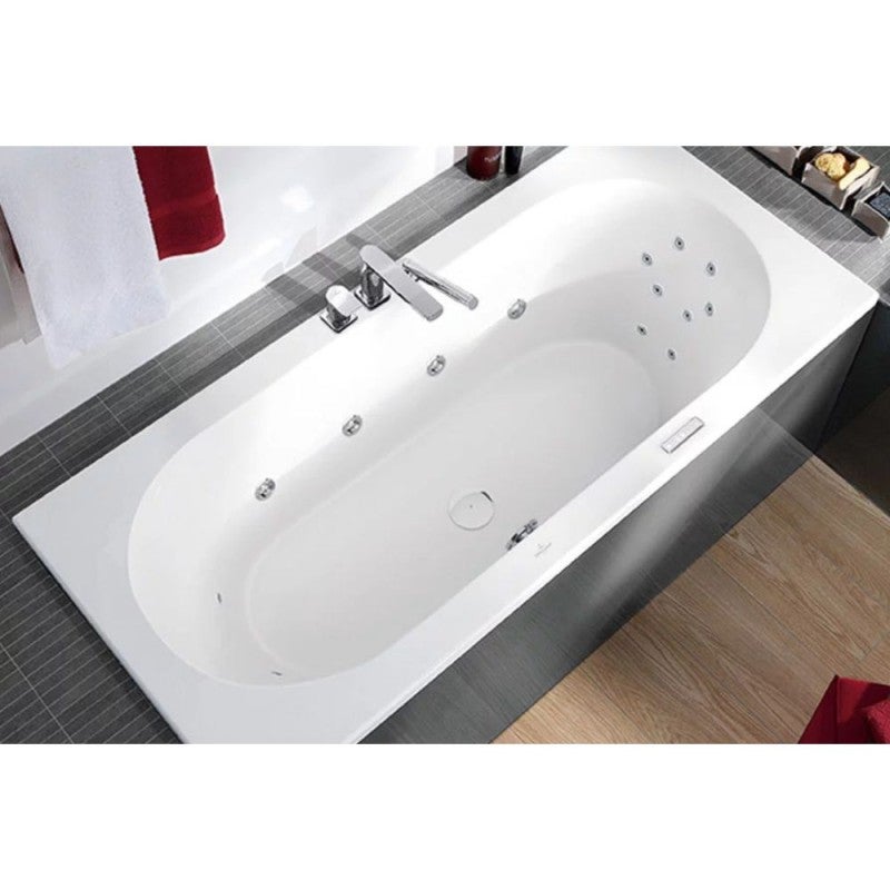 Baignoire Balnéo VILLEROY ET BOCH Oberon Crystal Hydropool Confort 170 x 75 cm - 3
