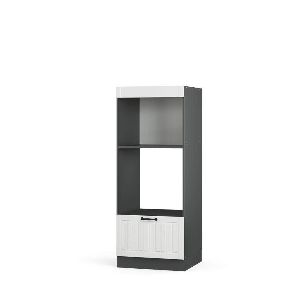 Vicco Szafka do mikrofalówki Fame-Line, Biały domek wiejski, 60 cm otwarty