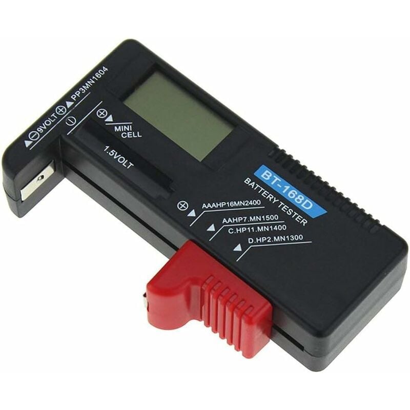 Testeur De Piles Bouton LCD Portable – Pour Aides Auditives Et Petits Appareils – Neuf Sous Blister