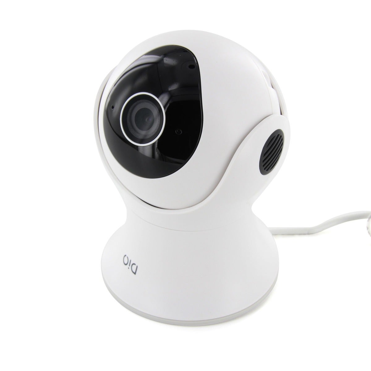 Caméra de surveillance rotative Wi-Fi int/ext - 1080p - 16Go - Blanc et ...