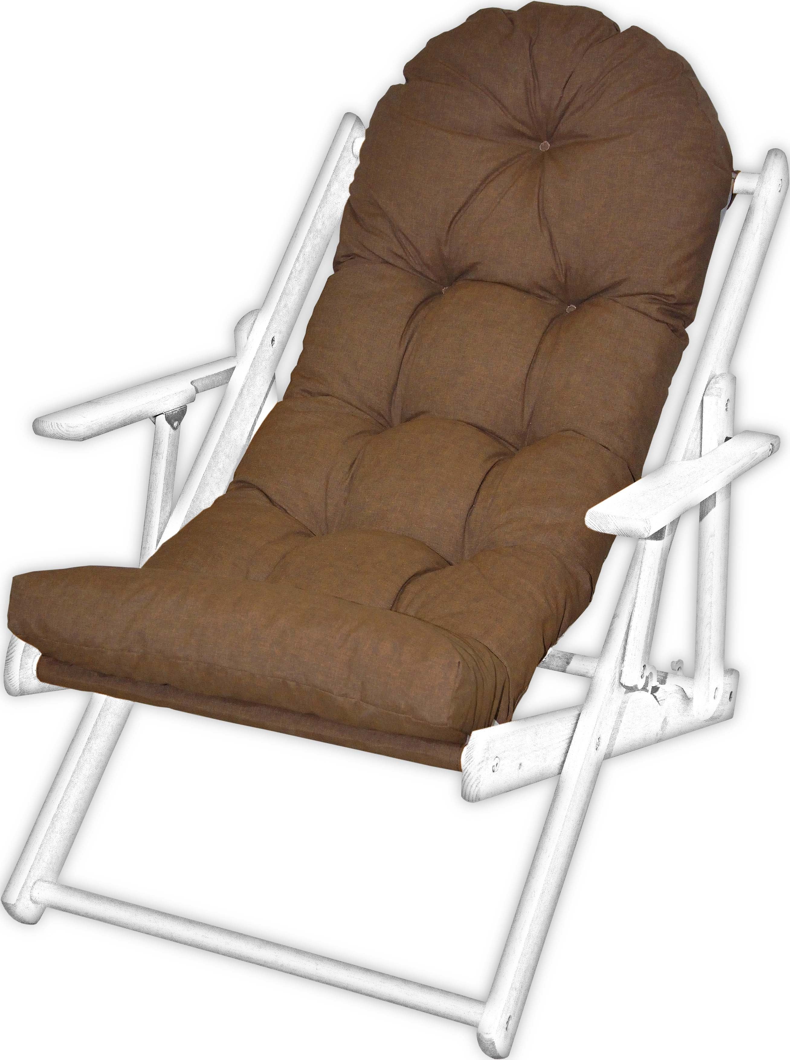 Poduszka na leżak drewniany AMPO brązowy 1 szt.