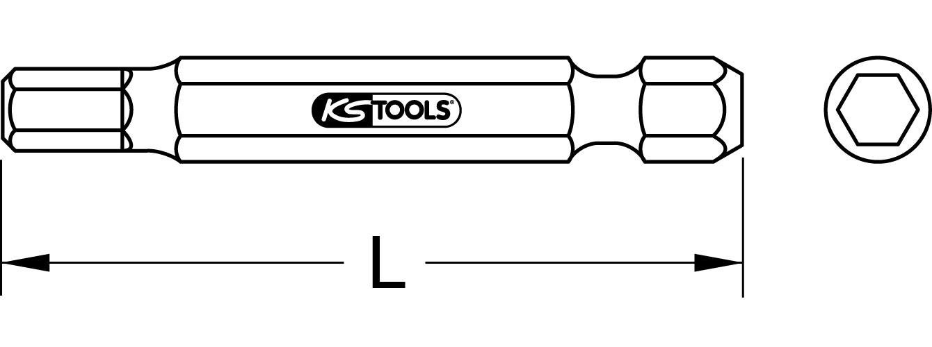 KS TOOLS 1/4