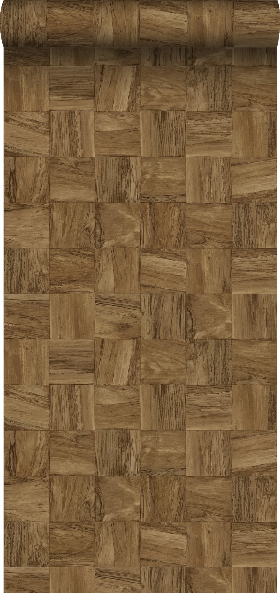 Tapeta motyw sklejki brązowym - 50 x 900 cm - ORIGIN