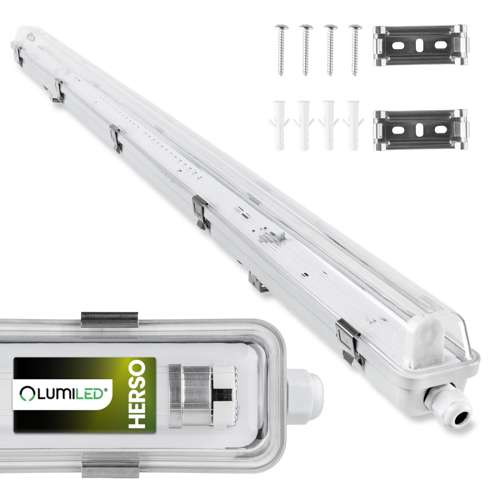 Oprawa Hermetyczna Lumiled Lampa Pyłoszczelna 120cm 1x T8 G13 IP65 1 szt.
