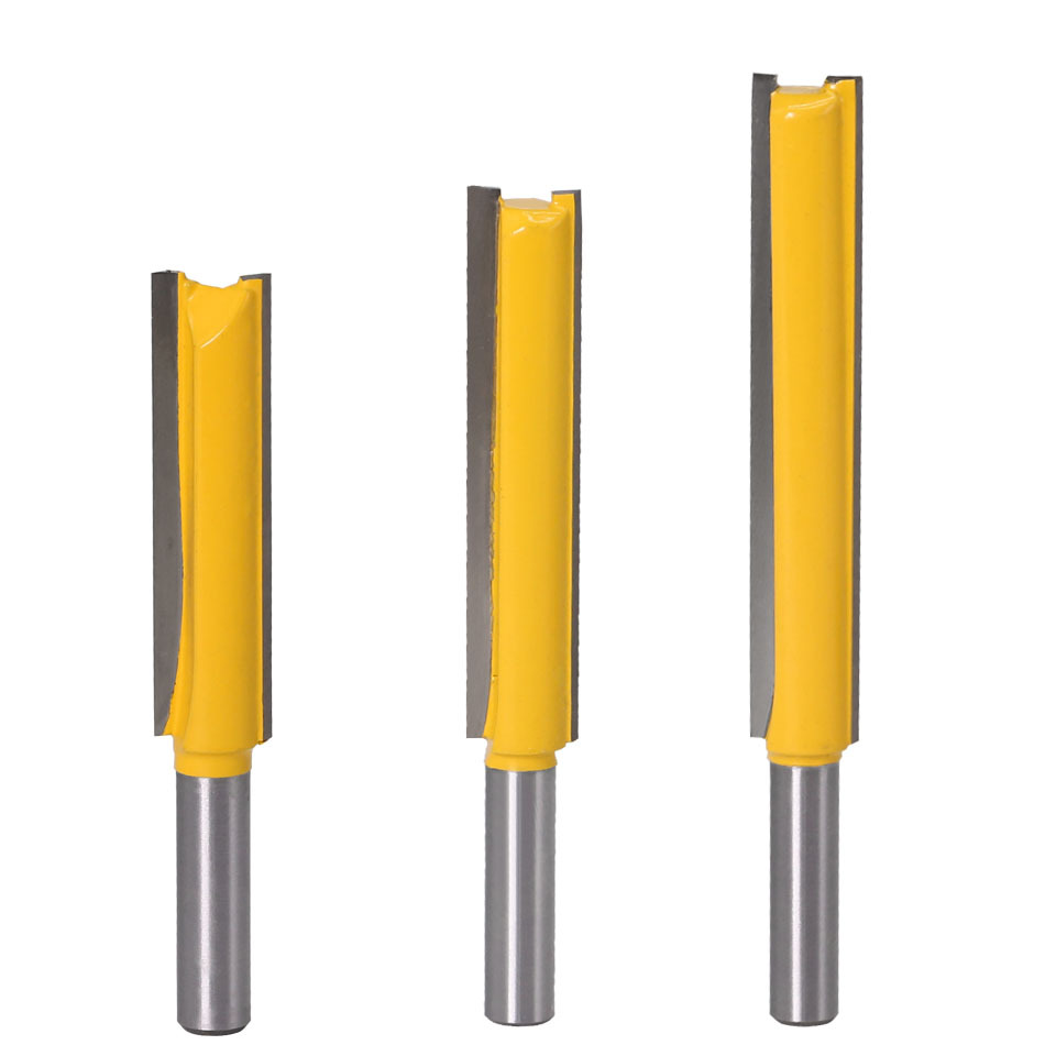 Set 5 Frese Per Legno A Testa Tonda – Gambo 8 Mm, 2 Scanalature, Punta In Carburo – Per CNC E Fresatrici - 2