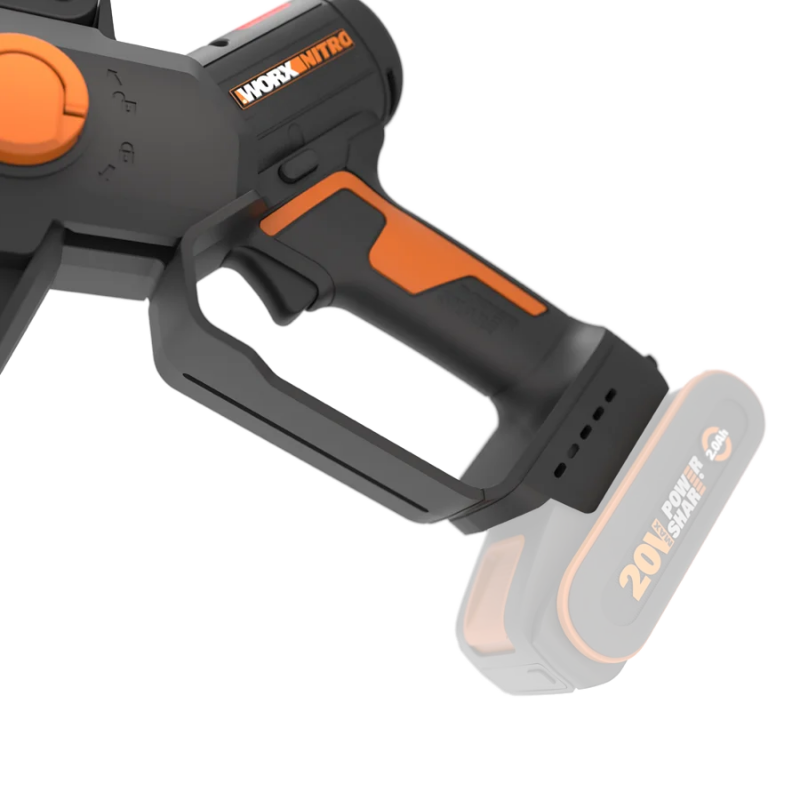 Motosega Potatore a Batteria WG325E.9 20V Brushless Solo Corpo Barra 12 cm - Worx Nitro - 5