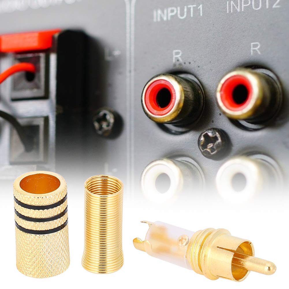 Amplificador De Corriente Alterna 30A Tipo M5 De 4 Mmmasculino Prueba De Conector De Banana Para Encuadernación I.1732633562