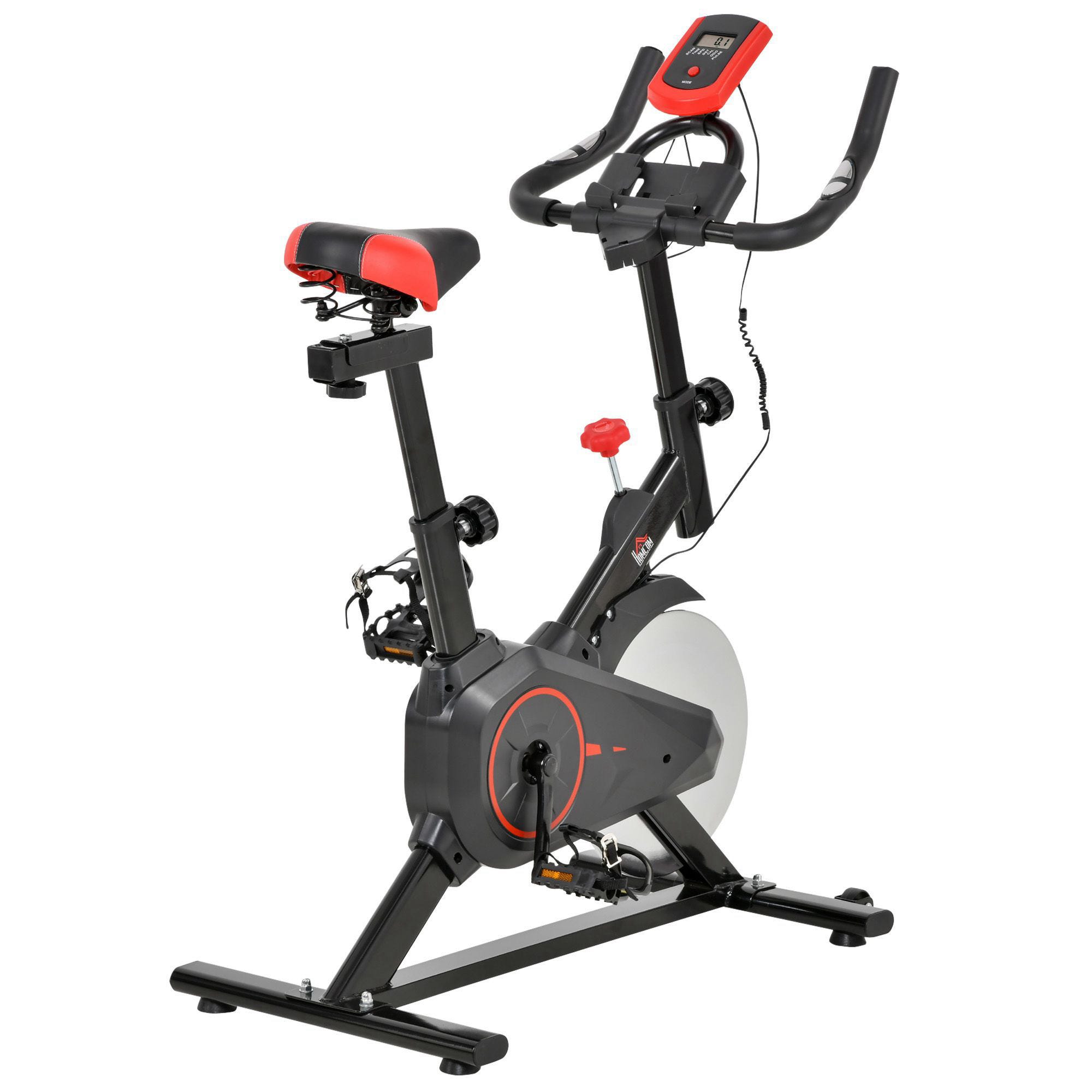 Cyclette Professionale LABGREY Con Volano 15kg - Bicicletta Indoor Con Schermo LCD, Regolabile Per Casa - Foto 4
