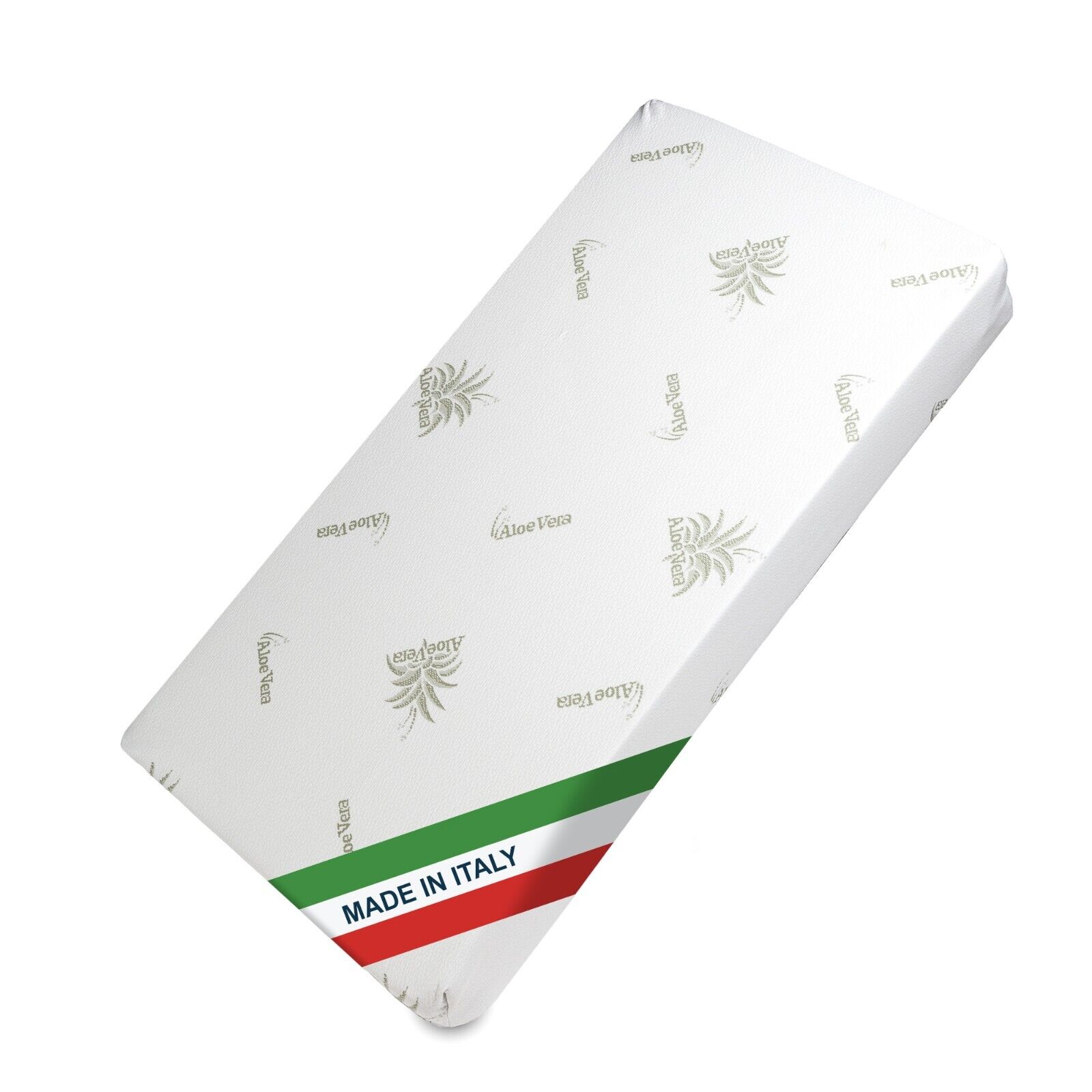 Matelas 75x190 Hauteur 10 Cm - Pour Enfants, Revêtement Aloe Vera Waterfoam Plus H10
