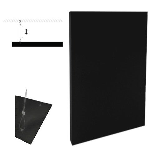 Foglio Magnetico Nero, Scrivibile E Ritagliabile, Spessore 0,9 Mm, Dimensioni 60 Cm X 1 M, Forza Adesiva 80 G/cm²