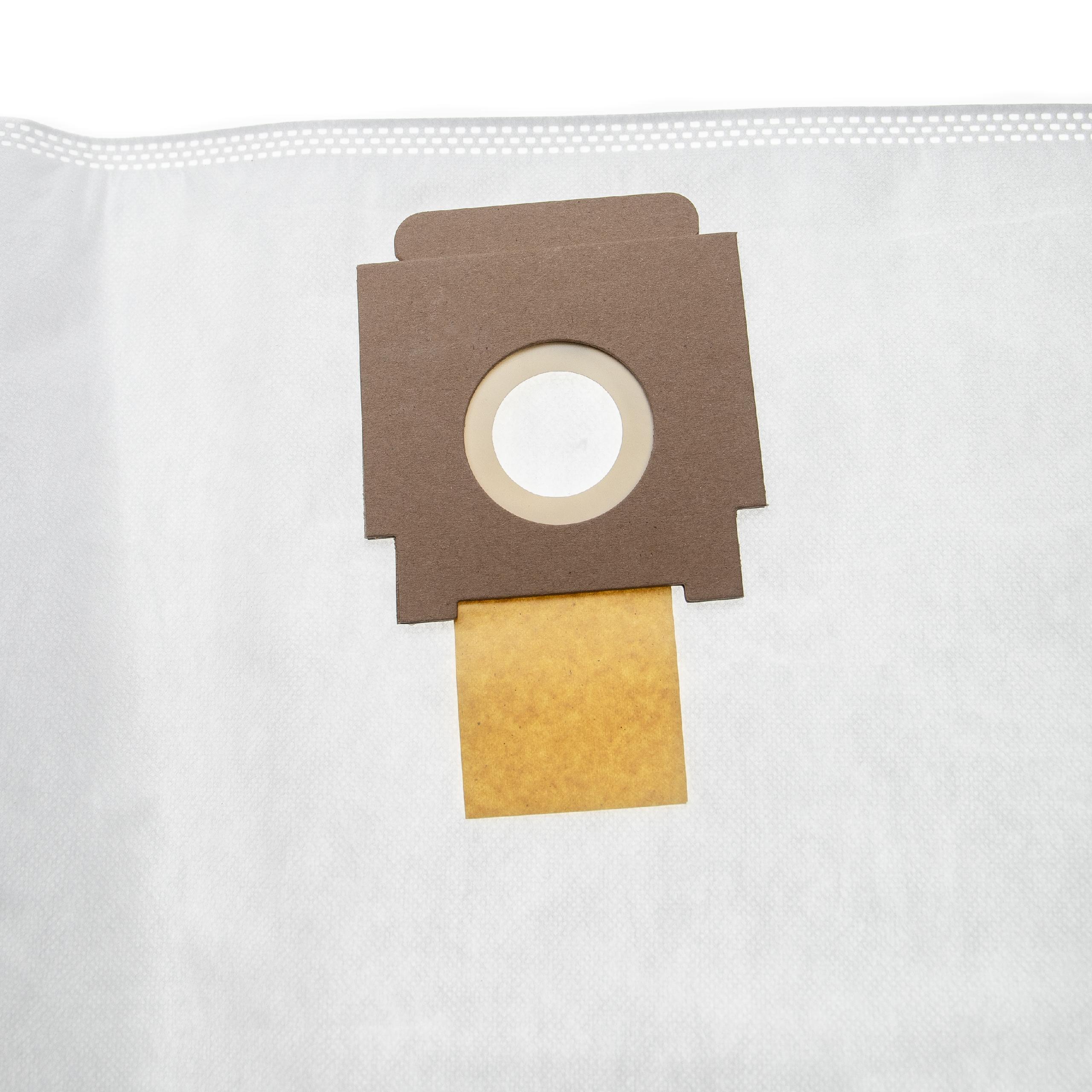 vhbw 50x Sacs compatible avec Rowenta RO5030, RO5031, RO503111, RO503111410, RO5060, RO5061 aspirateur - microfibres non tissées, 33cm x 31cm, blanc - 3