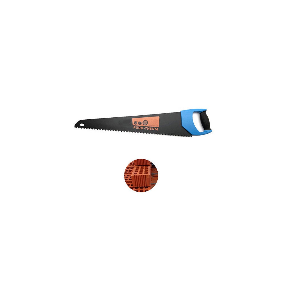 Scie à Main Matériaux L. 600 mm x Z 74 Spéciale Brique Rouge Creuse - Diamwood - 2