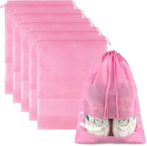 Lot De 5 Sacs à Chaussures De Voyage, Avec Fenêtre Transparente, Anti-poussière Et