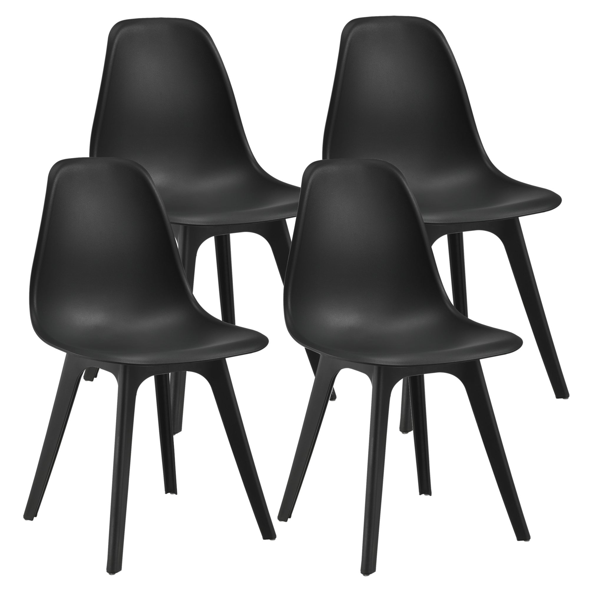 en.casa] Sedie per Sala da Pranzo Design 83 x 54 x 48 cm Set