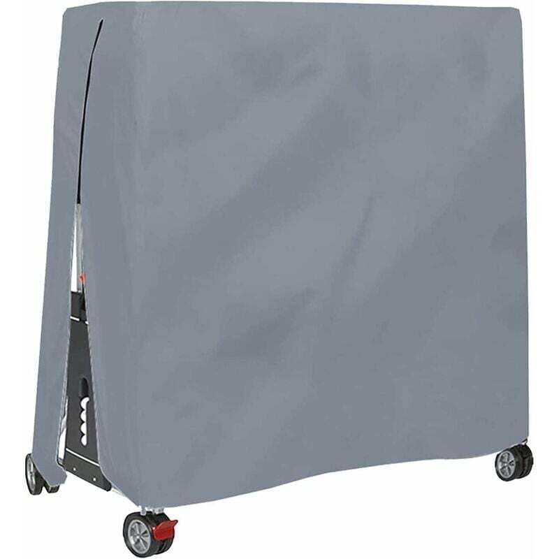 Housse De Protection Table De Ping Pong - Bâche Anti-UV & Intempéries - Anthracite