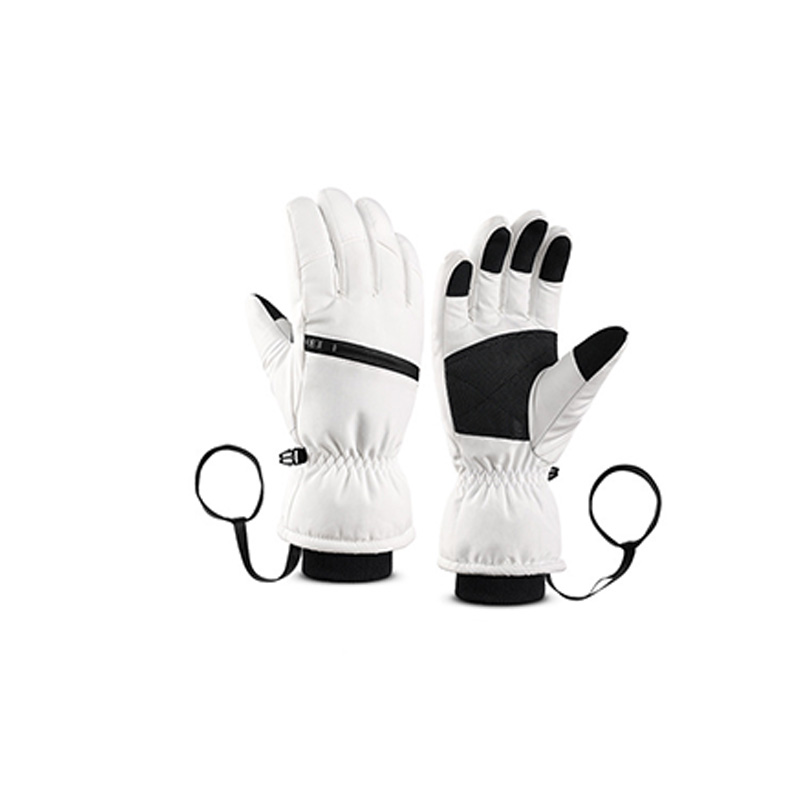 Guantes De Esquí Para Niños - Impermeables Y Cálidos, Ideales Para Nieve (azul)