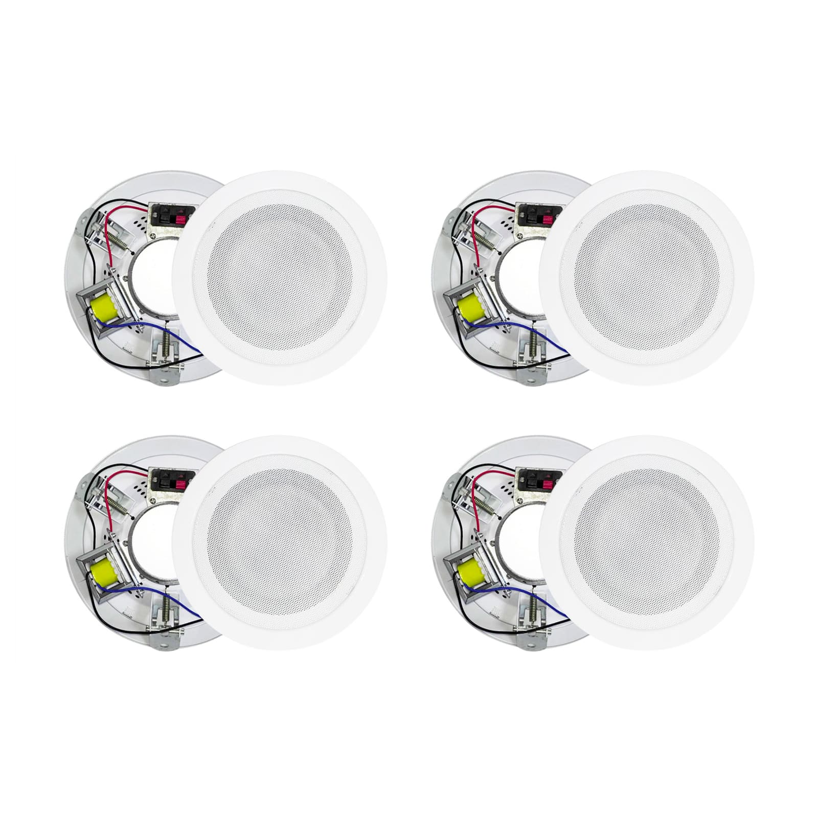 Casse Da Incasso 15W Per Parete/soffitto - Altoparlante Controsoffitto Musica Cablato - 182mm - Foto 6