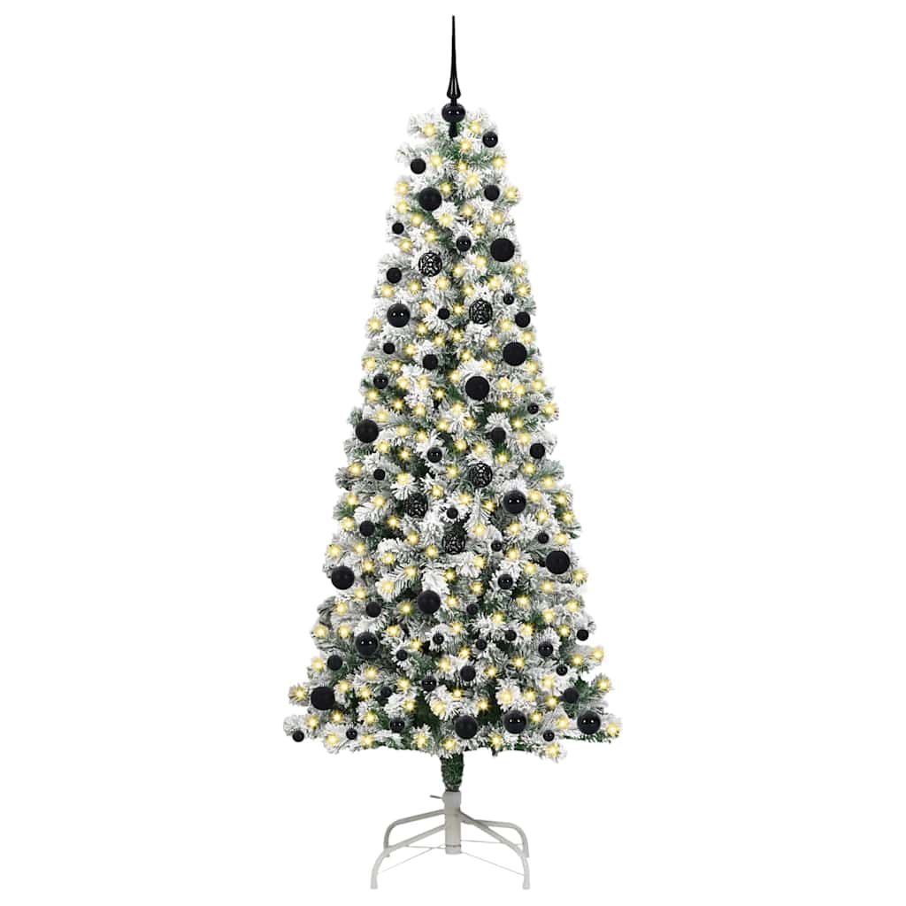 Albero di Natale Artificiale con Rami Pieghevoli 240 cm vidaXL - 3